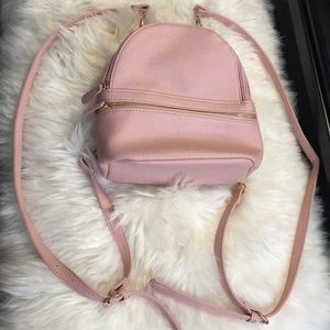 Back pack Gold and pink